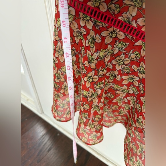 Rebecca Minkoff Floral Clarissa Dress Size 4 - Picture 6 of 6
